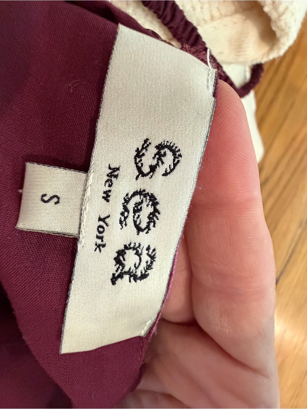 Sea New York Charlough Midi Slip Dress in Magenta - Picture 6 of 7